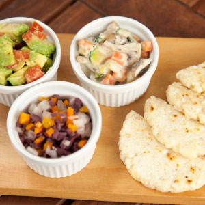 Imagen plato de comida, Raw Café