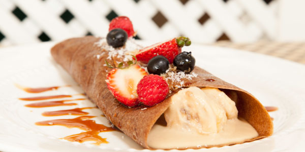Imagen plato de comida saludable, Raw Café