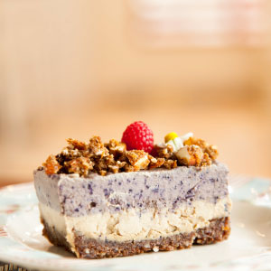 Imagen plato de comida saludable, Raw Café